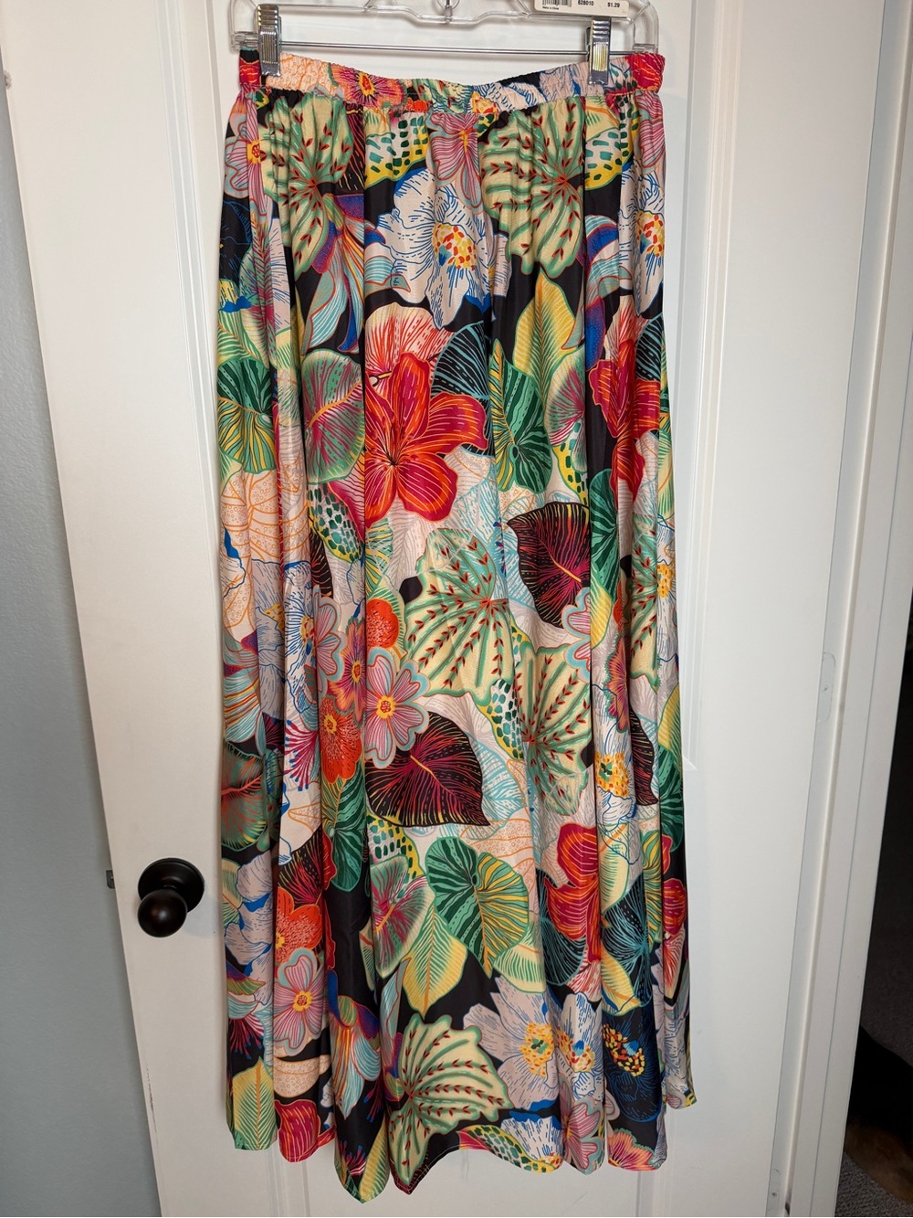 Calypso St. Barth Floral Maxi Skirt in Multicolor